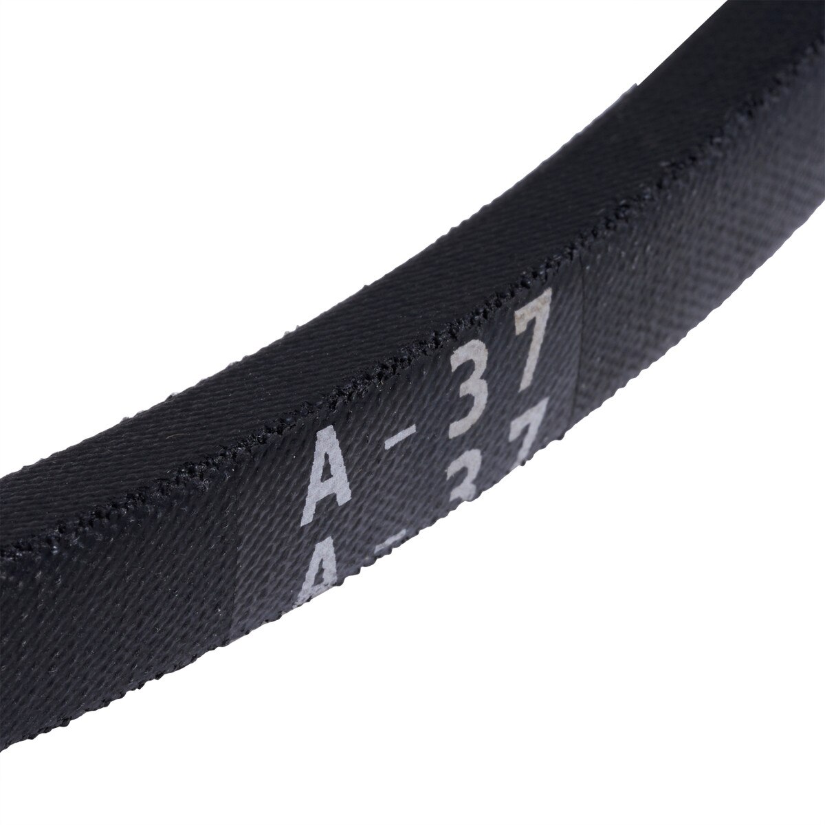 close-up view of pulley belt